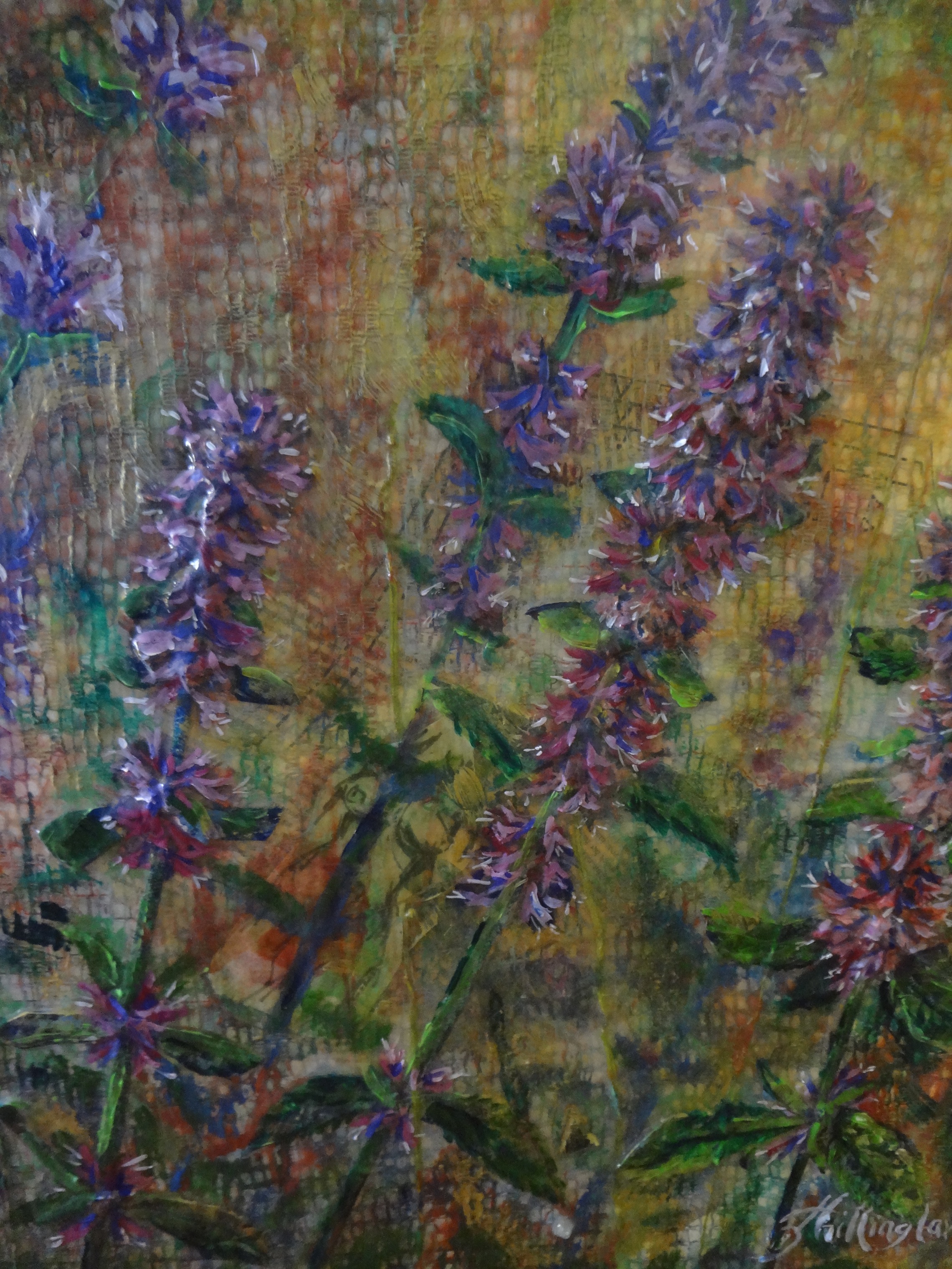 Tea Party II 16 x 24 inches