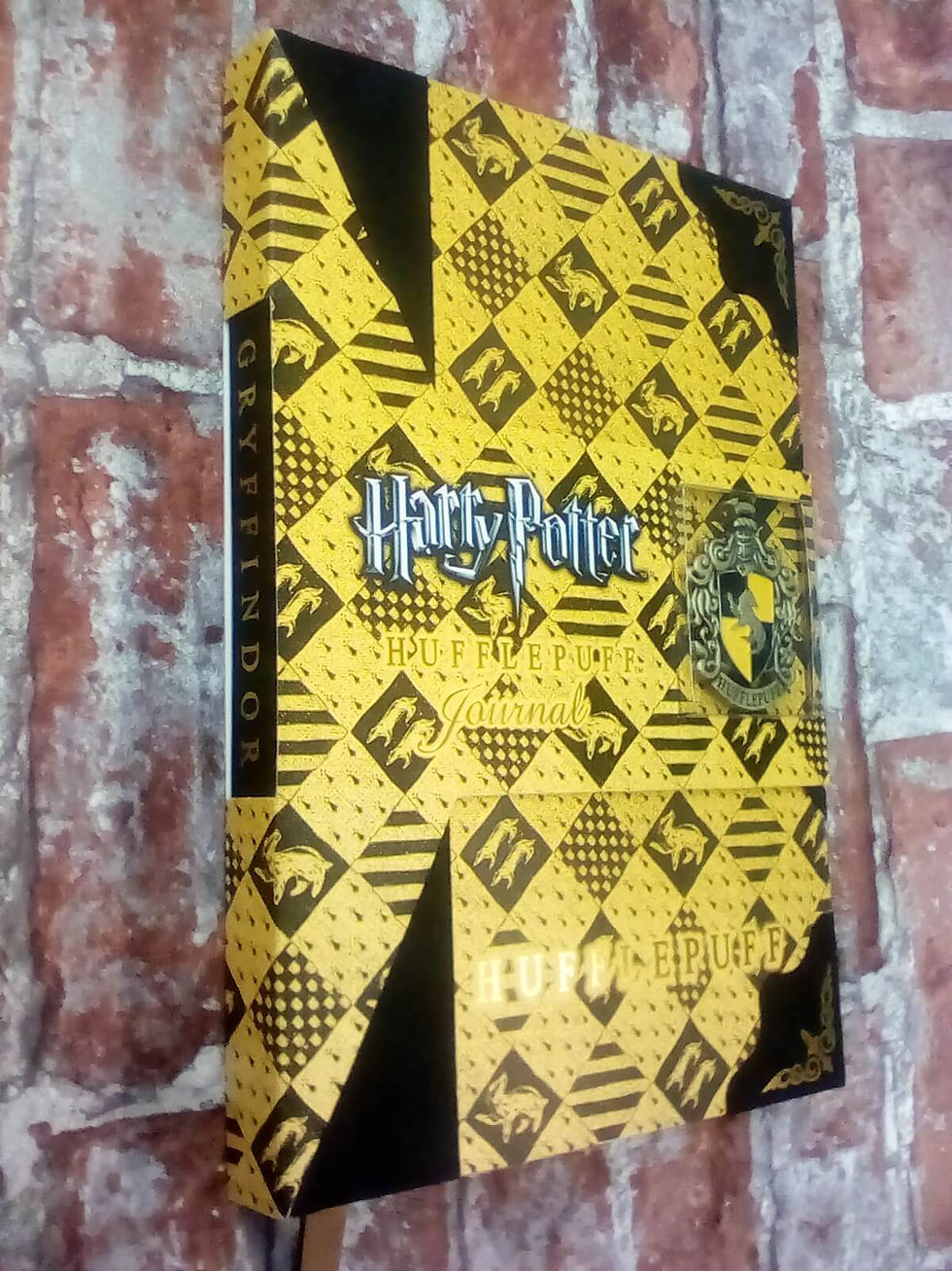 carnet collector noble collection gryffondor poufsouffle