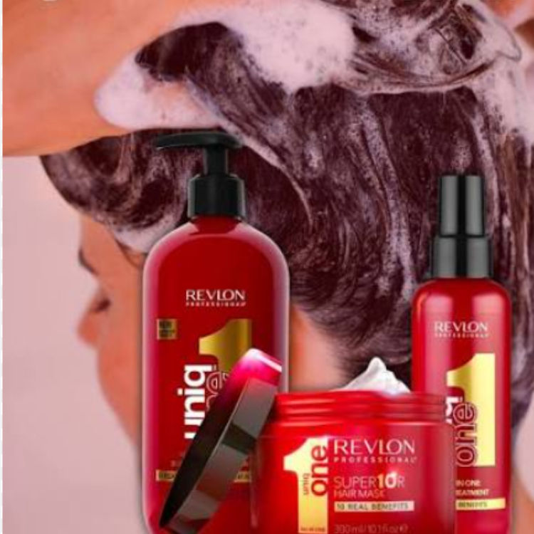Revlon UniqOne Routine 150ml mask300ml shampoo 490ml