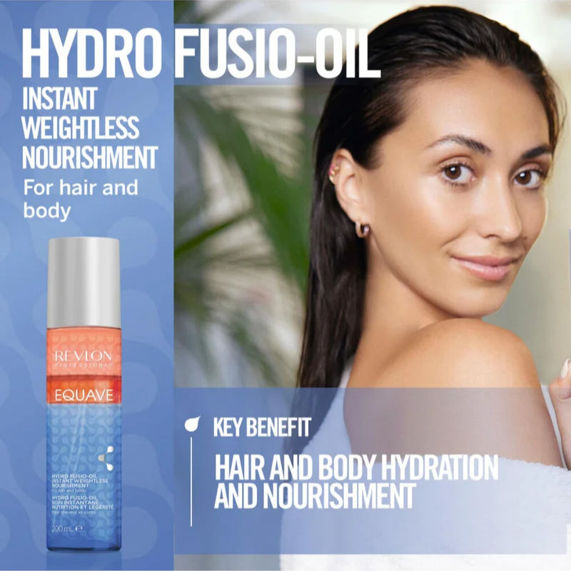 Thumbnail: Equave Hydro Fusion Oil Three-Phase Spray For Hair And Body 200ml