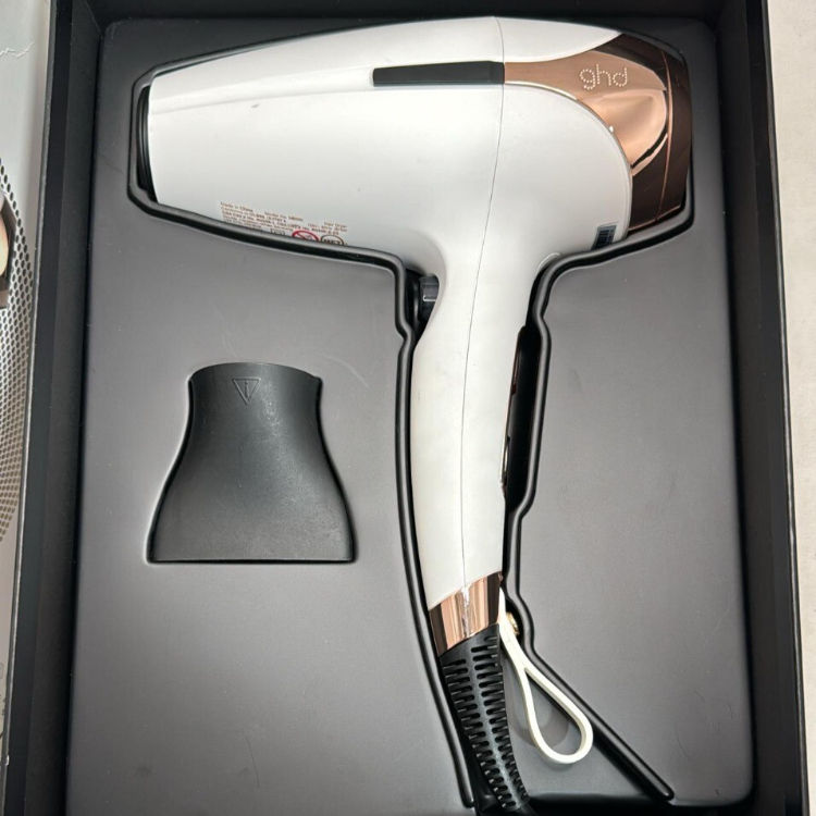 ghd Helios Hair Dryer - 1875W Professional Blow Dryer - White
