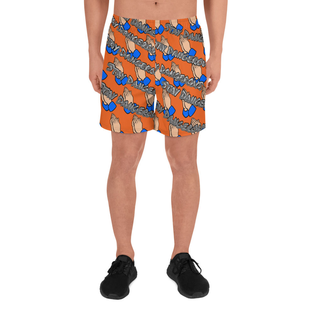 Men's Stay Dangerous Athletic Long Shorts (PH)
