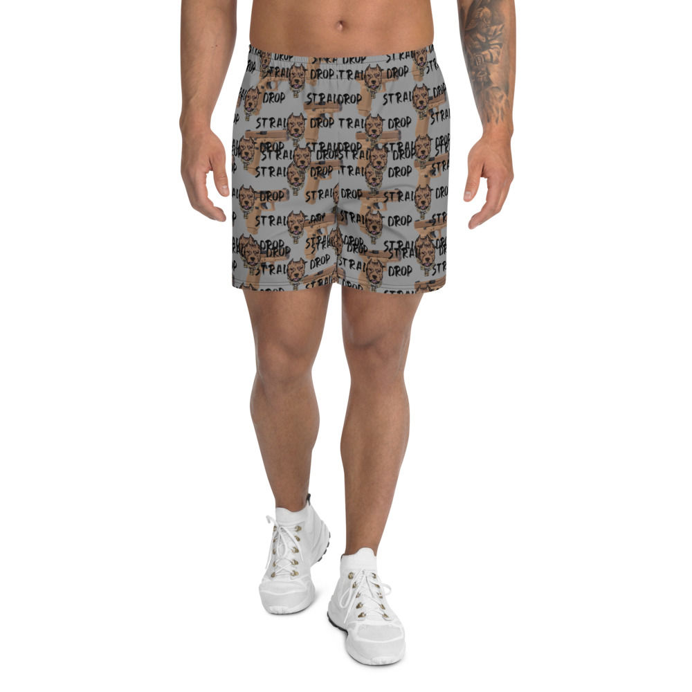 Big Blunts Straight Drop X Stay Dangerous Men's Athletic Long Shorts