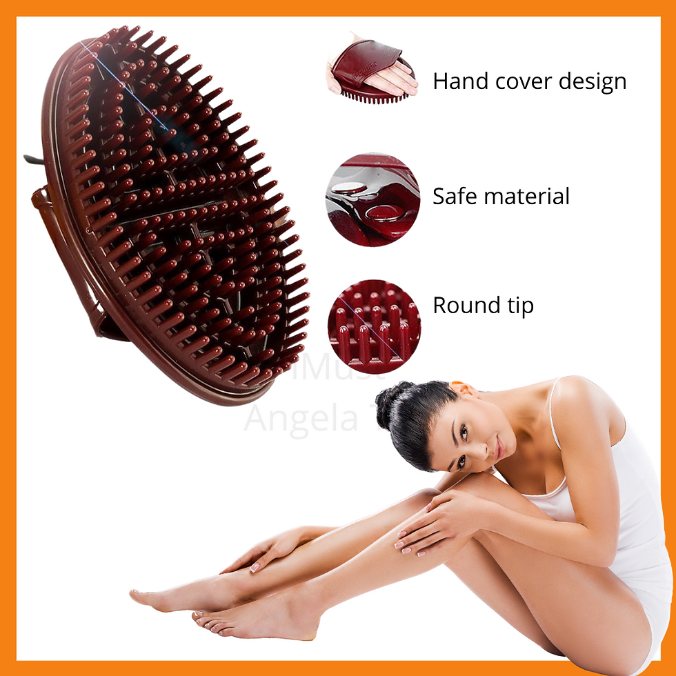 Miniatiūra: iMust Meridian Guasha Slimming Brush Tummy/Thigh/Arm Bust Detox Kur
