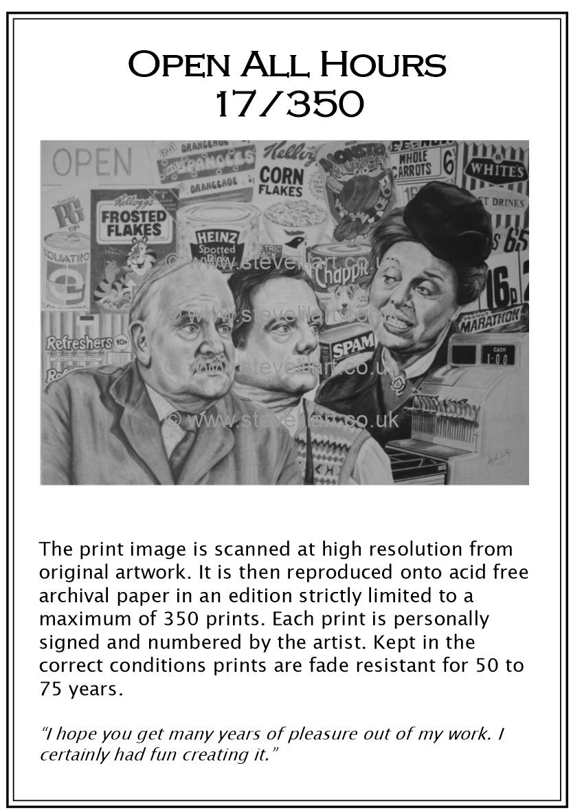 Thumbnail: Open All Hours - Limited Edition Print
