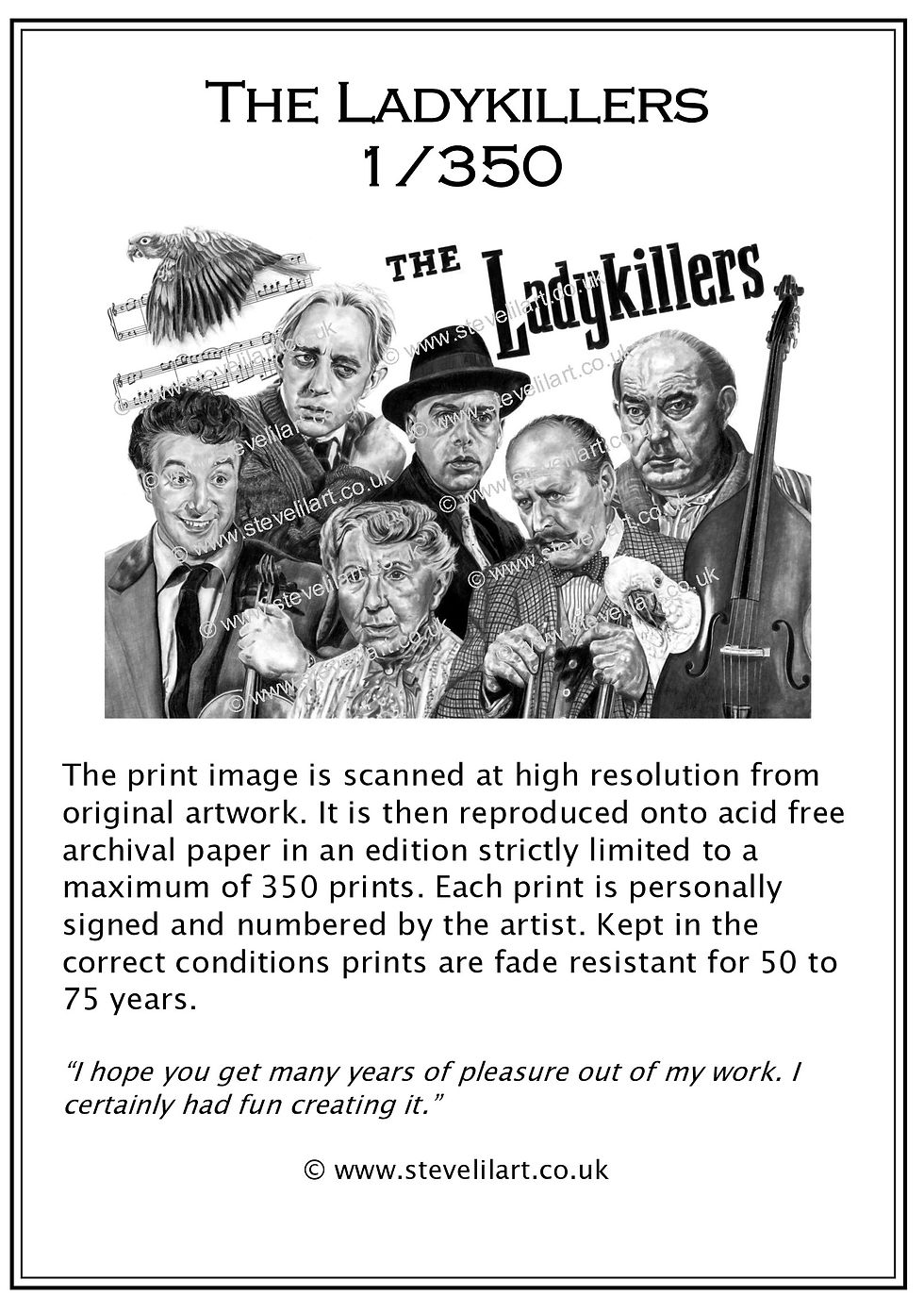 Thumbnail: The Ladykillers - Framed Limited Edition Print