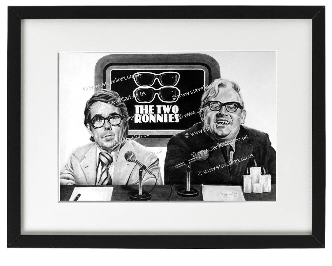 The Two Ronnies - Framed Limited Edition Print