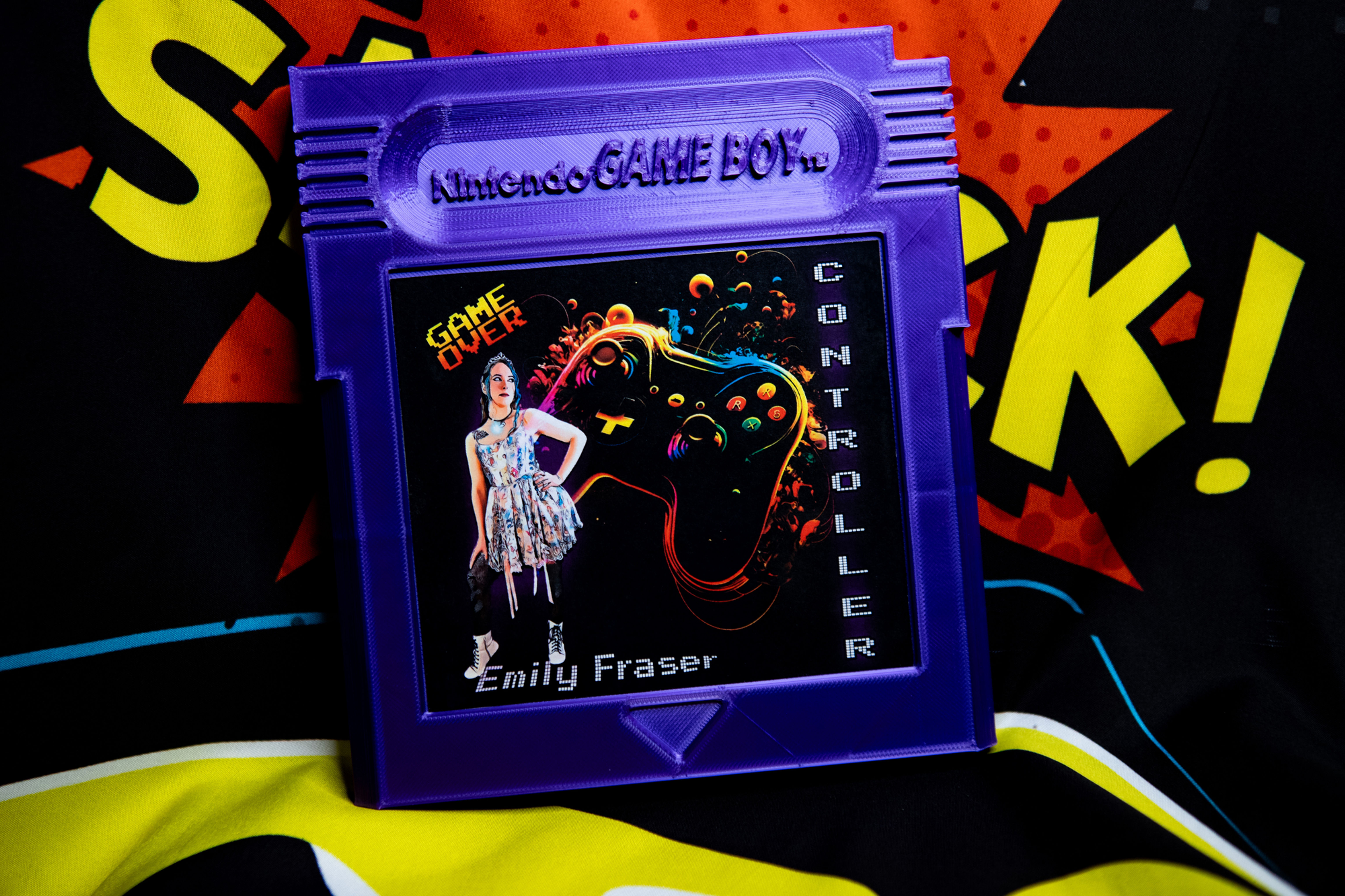 Signed "Controller" 3D Printed Nintendo Cart