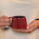 Thumbnail: Angular Cortado Cup in Cinnamon Red