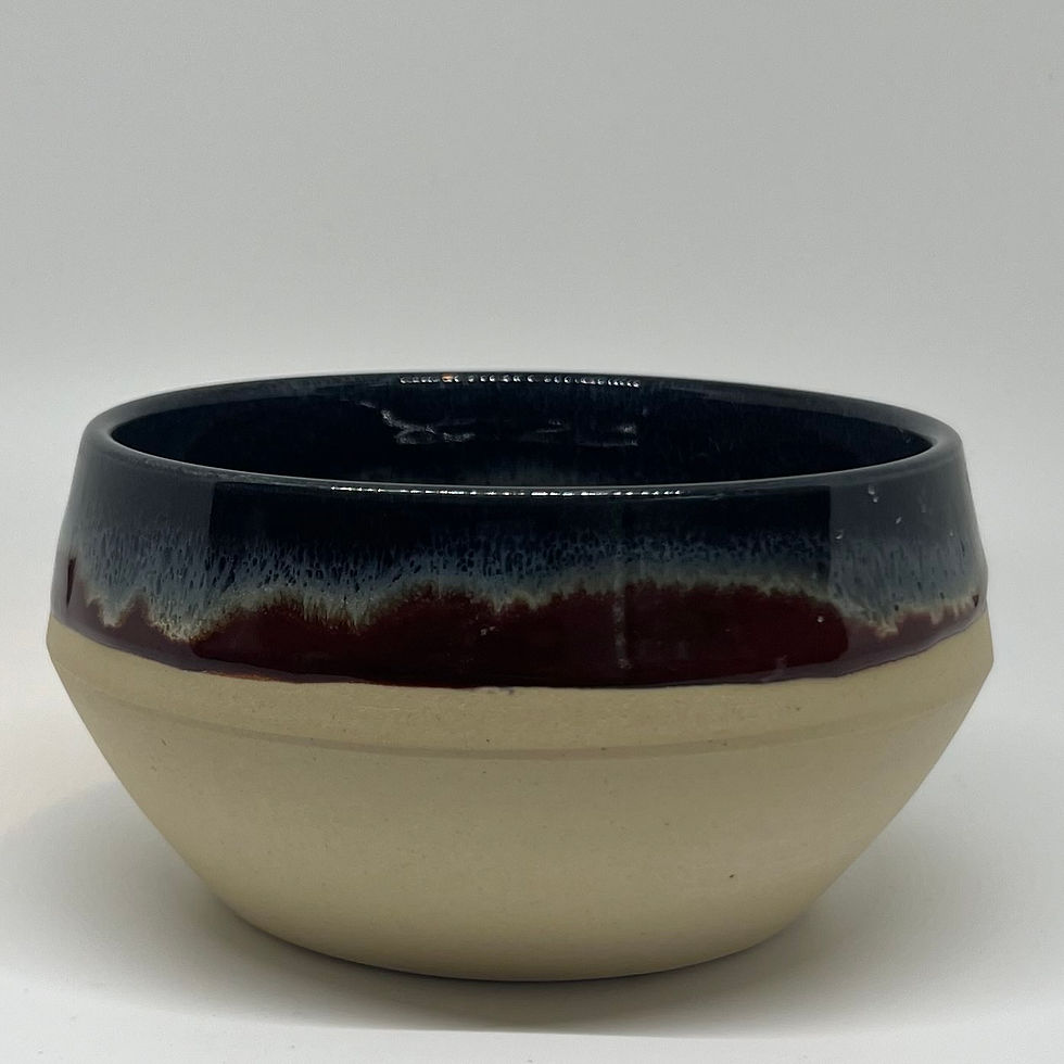 Thumbnail: White Fire Angular Bowl