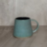 Angular Cortado Cup in Light Blue