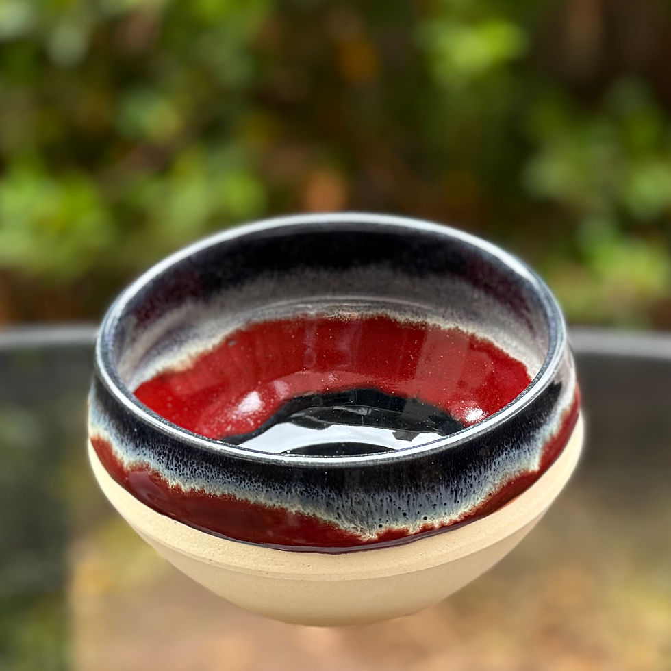 Thumbnail: White Fire Angular Bowl