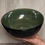 Thumbnail: Shallow Bowl - Black & Moss Green