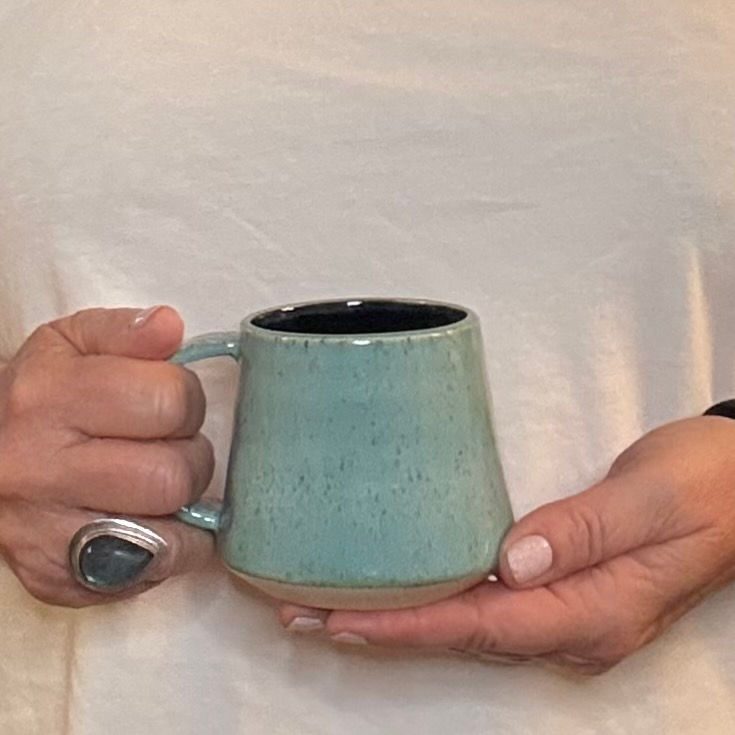 Thumbnail: Angular Cortado Cup in Light Blue