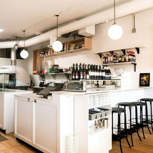 Beautiful interior of the Via Tevere on Main Street