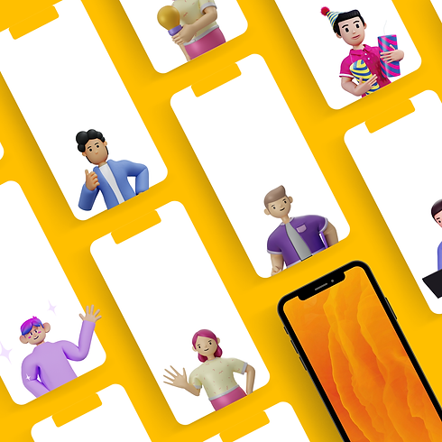 UI Design Social Media Product or Service Promotion 3D Mockup.png