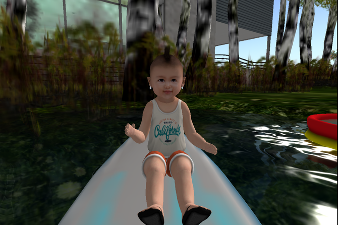 子供用のサーフボードだYO