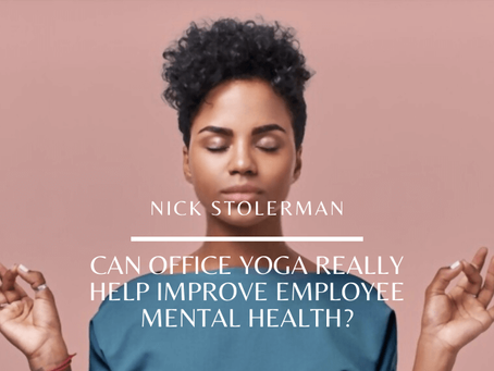 Can Office Yoga Really Help Improve Employee Mental Health?
