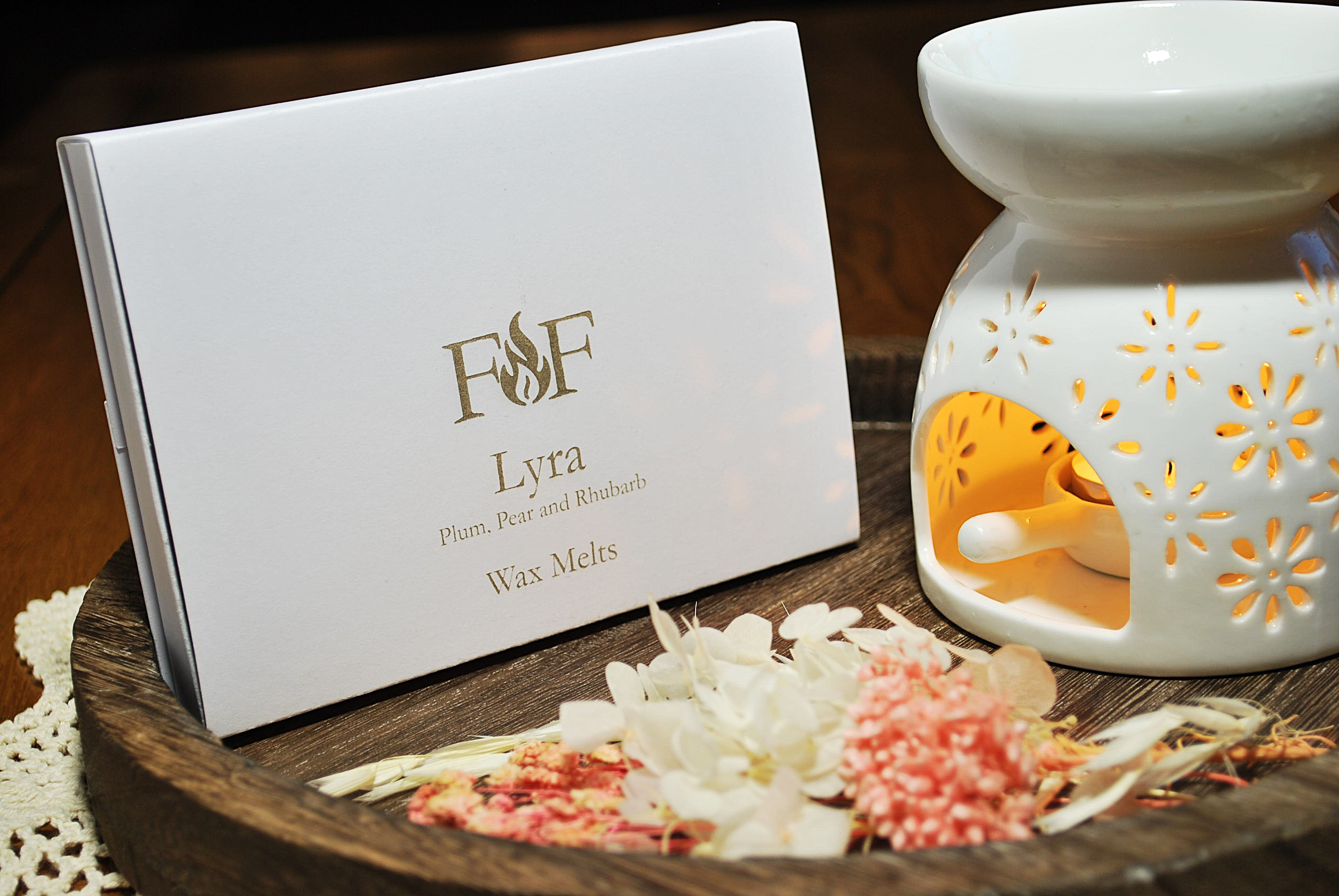 Plum, Pear and Rhubarb Wax Melts