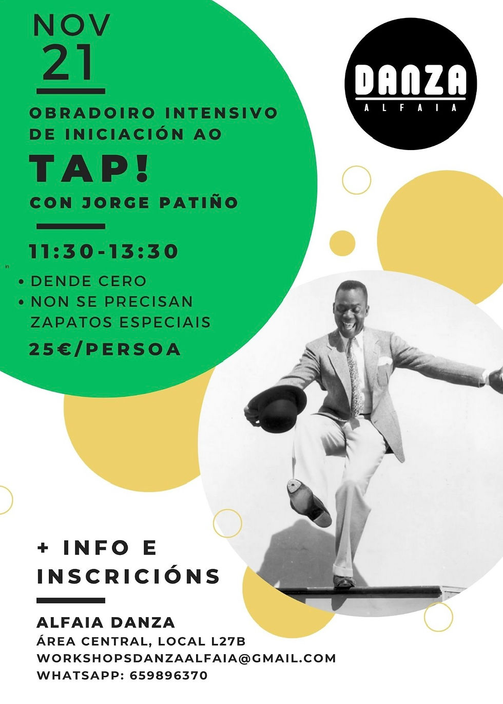 INTENSIVO INICIACION AO CLAQUÉ/ TAP