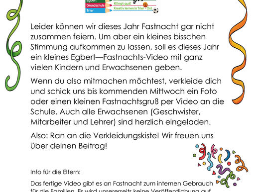 Ein wenig Fastnacht...