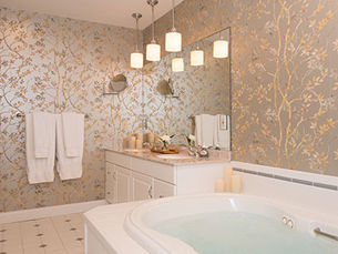 West Branch updated bathroom