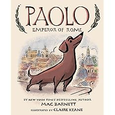 This book takes place in Italy. It follows a sweet dog name Paolo around Rome, Italy