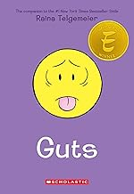 #rAINAtELGEMEIER #GUTS #KIDSGRAPHICNOVEL #ANXIETY #STOMACH #WORRYING Publisher : Graphix