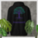 Thumbnail: 'the roots don't lie' Unisex heavy blend zip hoodie