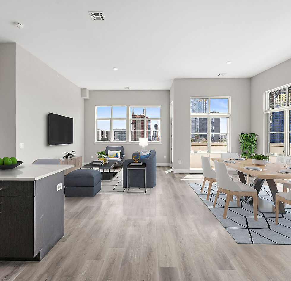 Living room interior, residential unit electrical project, Central Avenue, Jersey City NJ