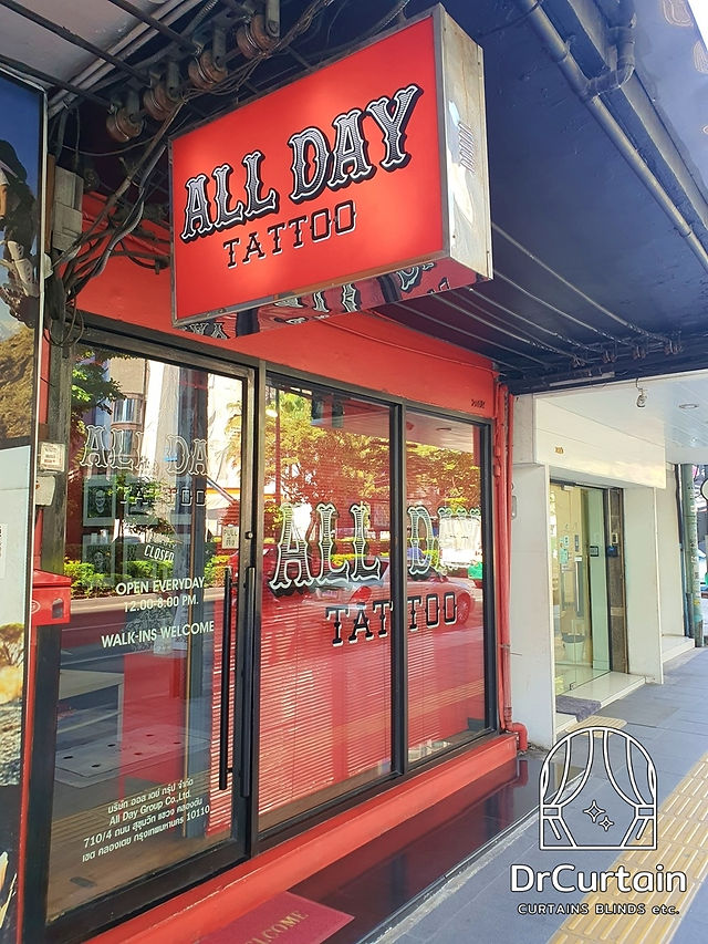มู่ลี่อลูมิเนียม All Day Tattoo
