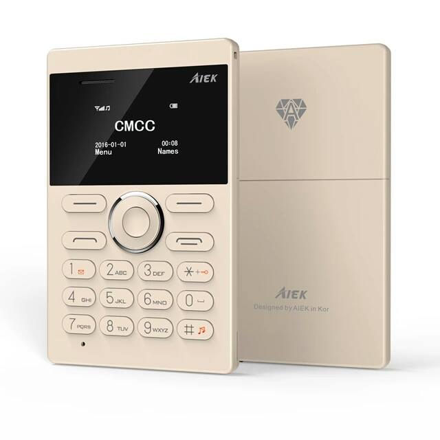 Miniature : 2016 Nouvelle Carte Téléphone AIEK E1