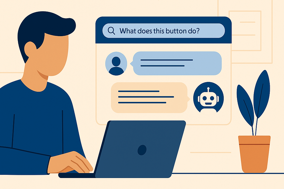 AI UX support