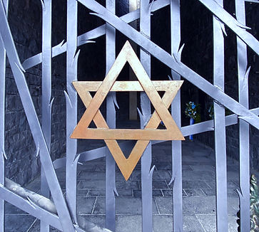 The Star of David on the gate of the Jew