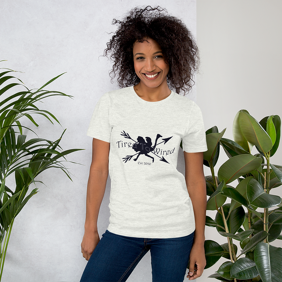 Thumbnail: Short-Sleeve Unisex Tired-To-Wired T-Shirt