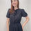 Miniatura: Vestido Plissado Valquiria-Preto
