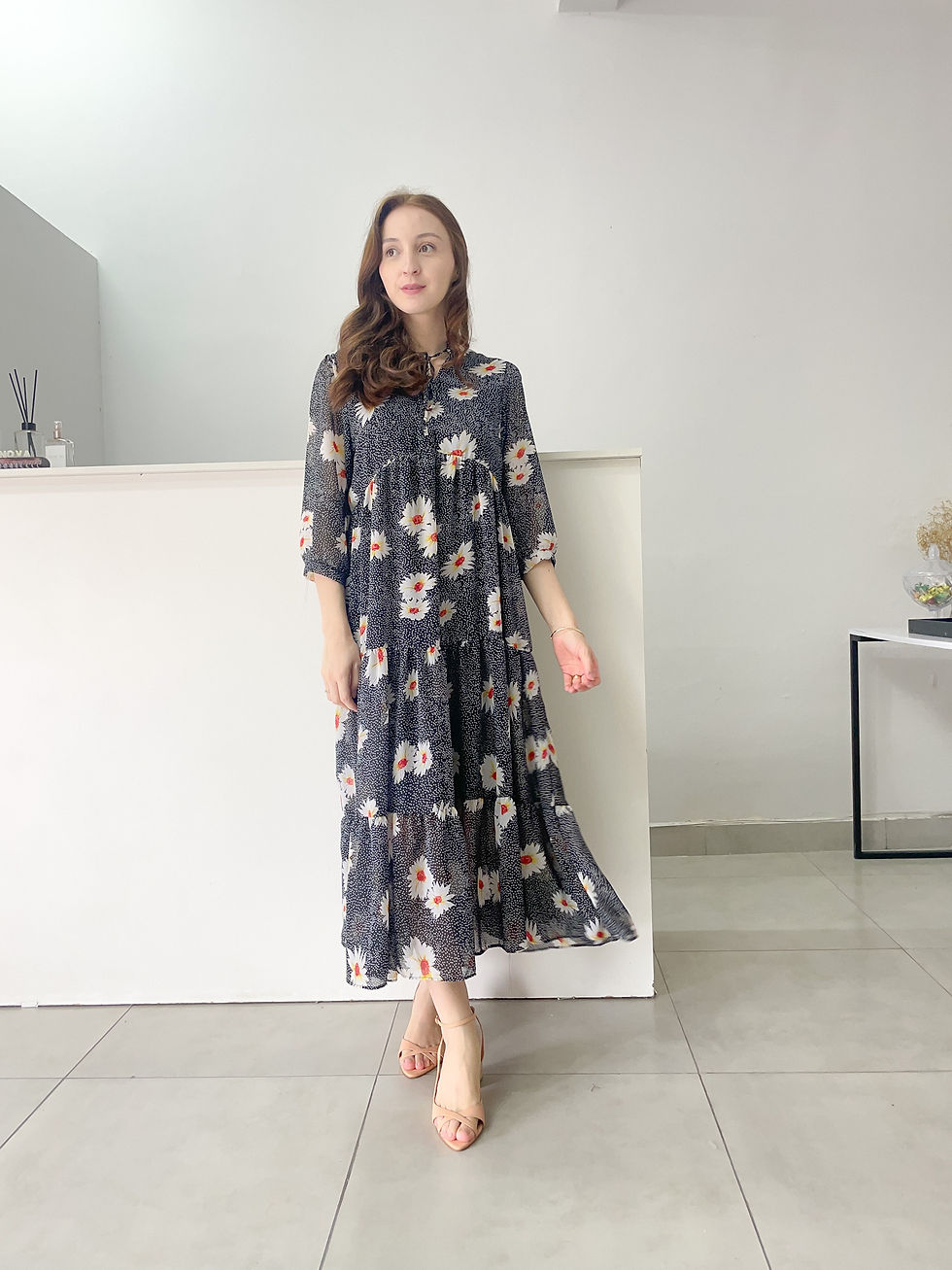 Miniatura: Vestido Celeste- Margarida