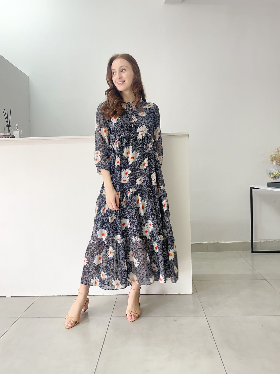 Miniatura: Vestido Celeste- Margarida