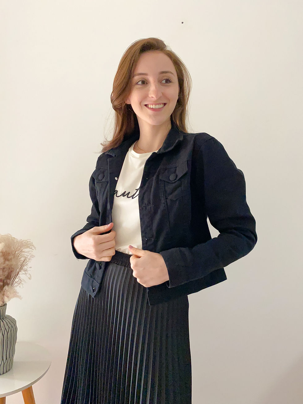 Miniatura: Jaqueta Jeans Michelli- Preta