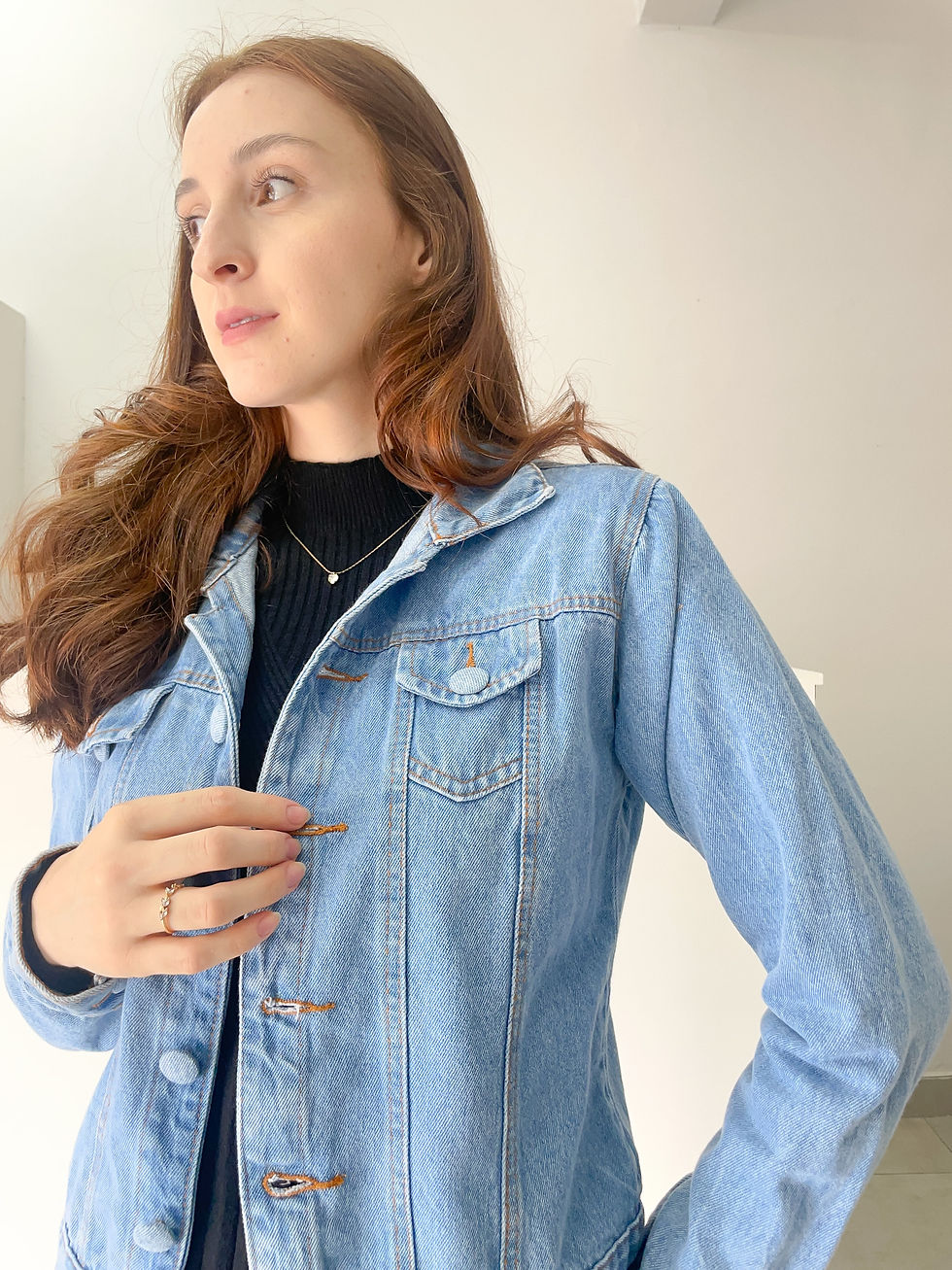 Miniatura: Jaqueta Jeans Michelli- Azul