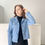 Miniatura: Jaqueta Jeans Michelli- Azul