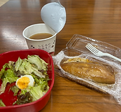 お客様の食事内容:食事指導に基づくバランスの取れた食事
