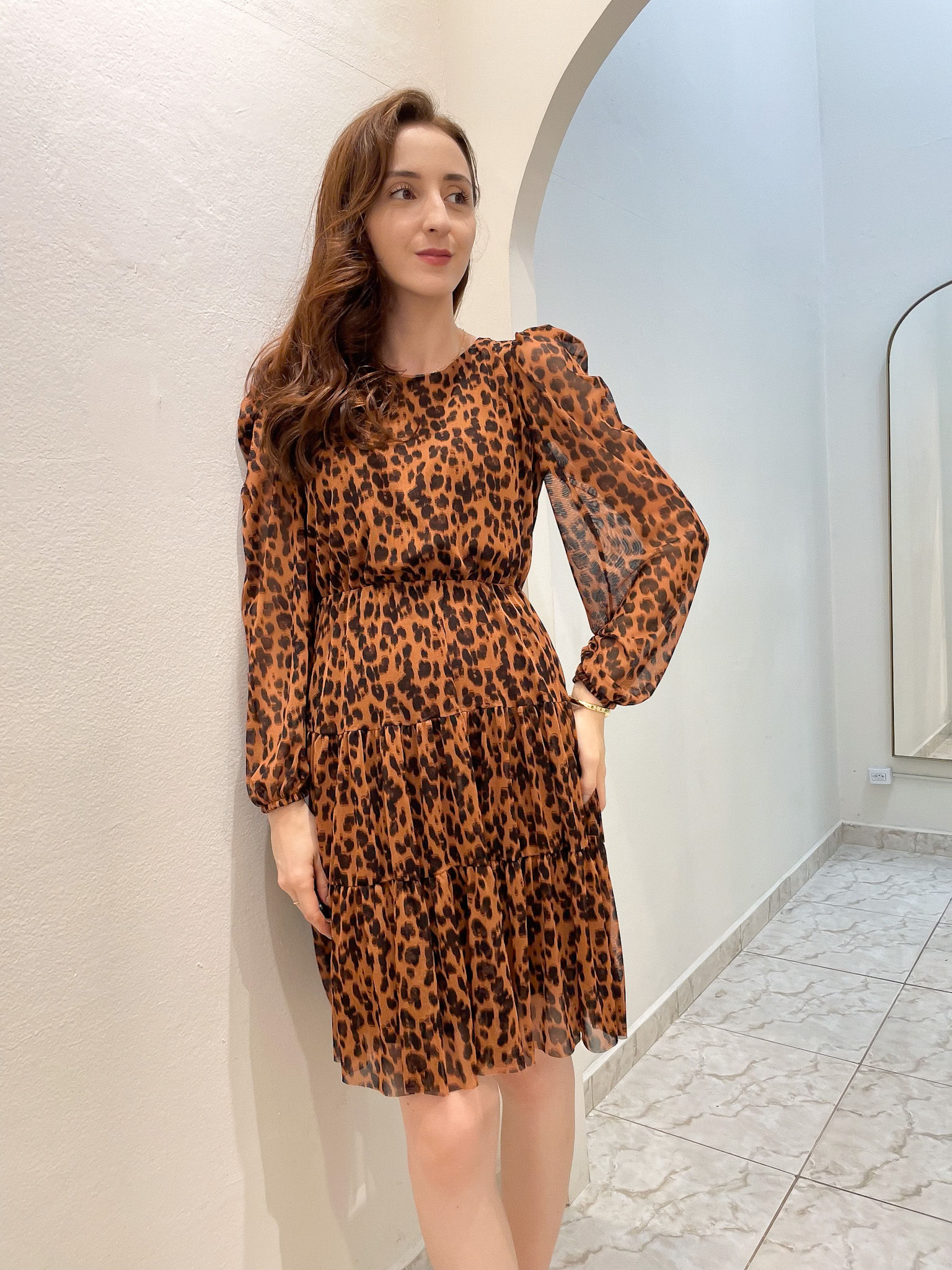 Vestido Tule Carol- Animal Print