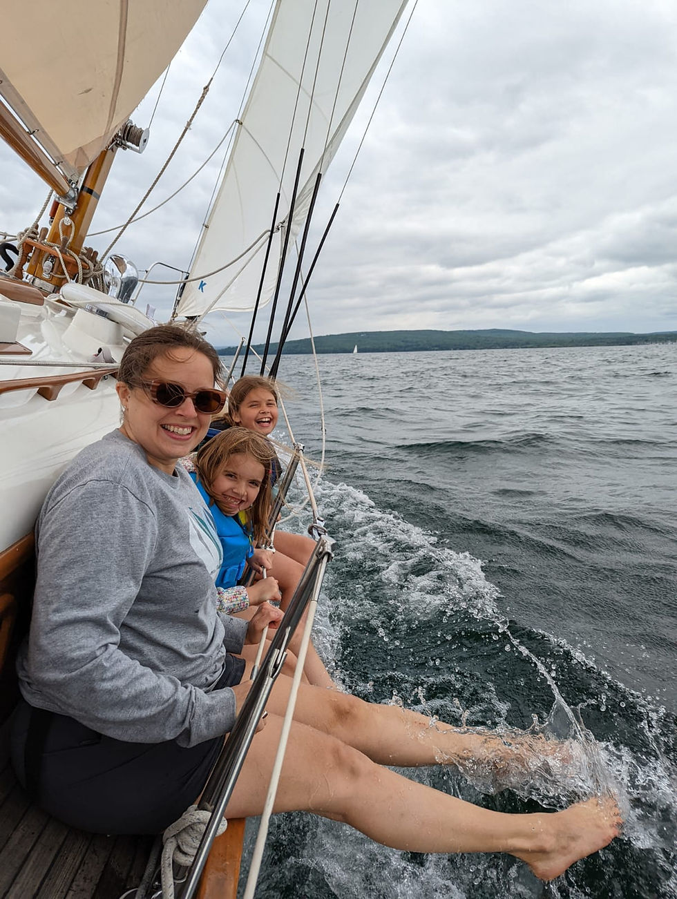 Sailing Tour Bayfield Wisconsin Family Activity