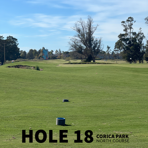Corica Park North Course Hole 18 Approach View