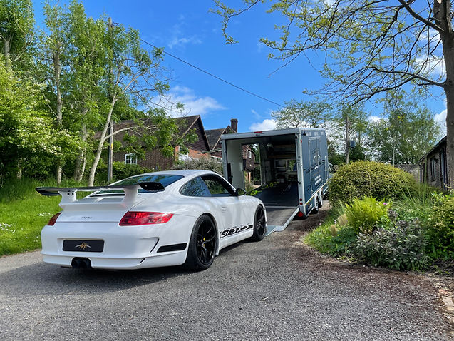 Porsche 911 GT3 RS ARK Automotive Enclosed Transportation September 2022