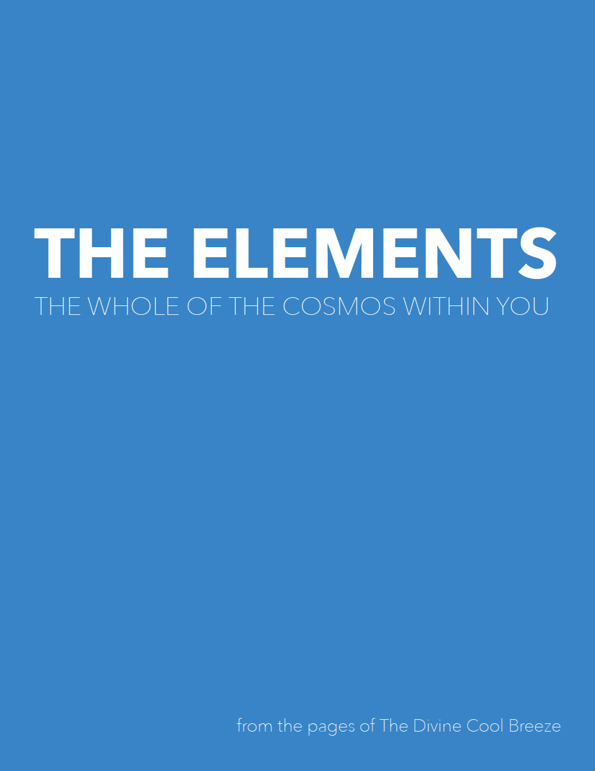 THE ELEMENTS