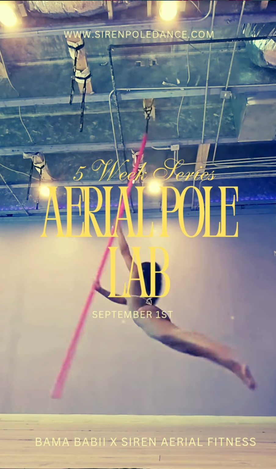Aerial Pole Lab w/ Bama 🪽