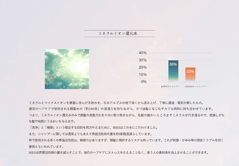 SOIUS ソイス ミネラルイオン還元水