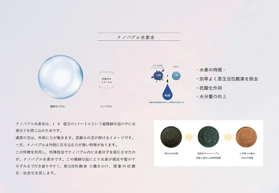 SOIUS ソイス ナノバブル水素水とは?